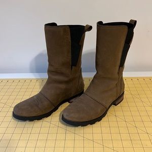 Sorel Emelie Mid Boot Brown 8